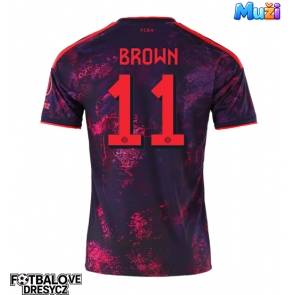Bayern Munich Nathaniel Brown #11 Alternativní Dres 2026-27 Krátký Rukáv Bayern Munich Nathaniel Brown #11 Alternativní Dres 2026-27 Krátký Rukáv